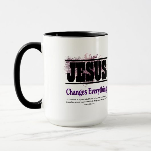 Jezus verandert alles mok (Links)
