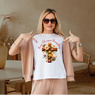 Jezus verandert alles t-shirt
