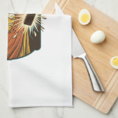 Jezus verblindt maximale helderheid telefoon midde theedoek (Quarter Fold)