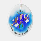 Jezus verkrachting keramisch ornament (Rechts)