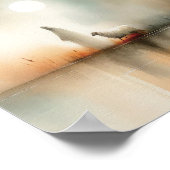 Jezus verlaat de 99 - gelijkenis van het verloren  poster (Hoek)