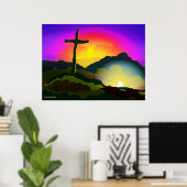 Jezus verovert de dood poster (Thuiskantoor)