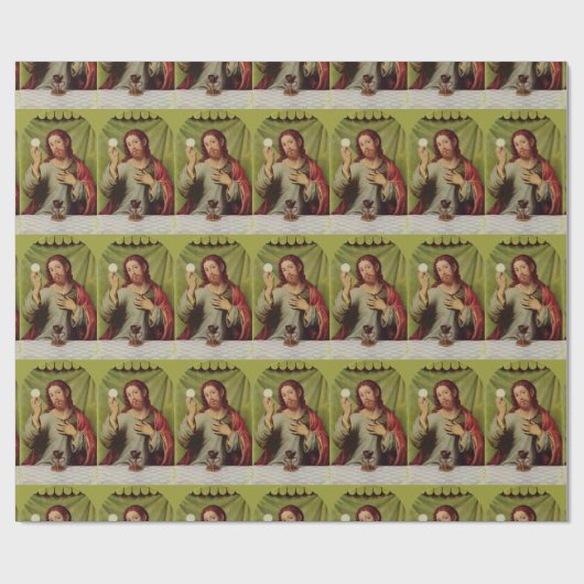 Jezus verpakkingspapier cadeaupapier (Vlak)