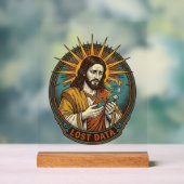 Jezus Verpletterde USB Flash Drive Verloren Data H Acryl Bord (Neutraal)