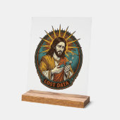 Jezus Verpletterde USB Flash Drive Verloren Data H Acryl Bord (Hoek)