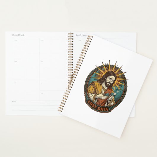 Jezus Verpletterde USB Flash Drive Verloren Data H Planner (Display)
