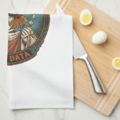 Jezus Verpletterde USB Flash Drive Verloren Data H Theedoek (Quarter Fold)