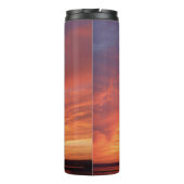 Jezus verrezen uit de opstanding Inspirerend Thermosbeker (Achterkant)