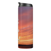 Jezus verrezen uit de opstanding Inspirerend Thermosbeker (Geroteerd rechts)