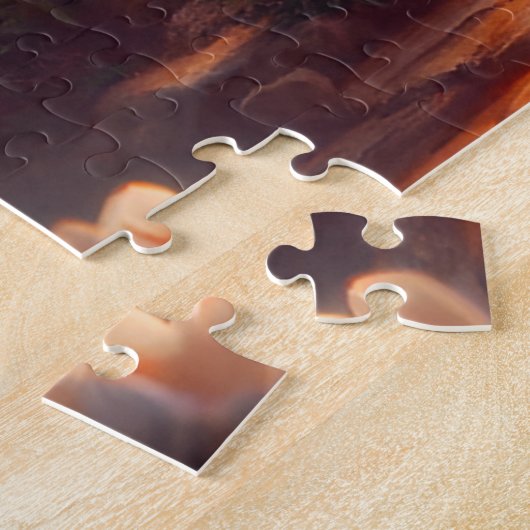 Jezus Verrijzenis Goddelijke Dageraad Legpuzzel (Zijkant)