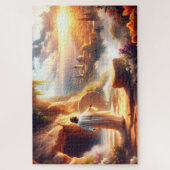 Jezus Verrijzenis Goddelijke Dageraad Legpuzzel (Verticaal)