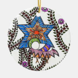 Jezus versiering keramisch ornament