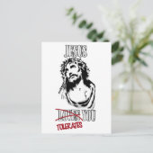 Jezus vertolkt jou briefkaart (Staand voorkant)
