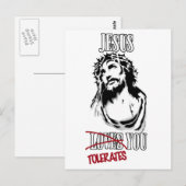 Jezus vertolkt jou briefkaart (Voorkant / Achterkant)