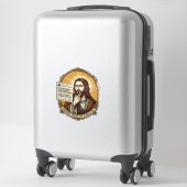 Jezus Verward Auto Vertaal Post Mislukt Sociale Hu Sticker (Koffer)
