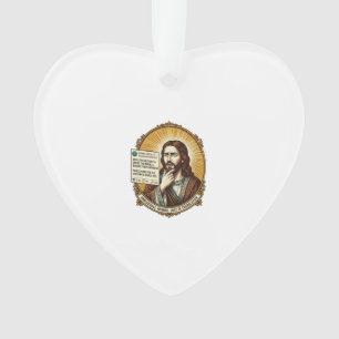 Jezus Verward Auto Vertalen Post Mislukt Sociale H Ornament