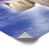 Jezus verwelkomt u met open armen poster (Hoek)