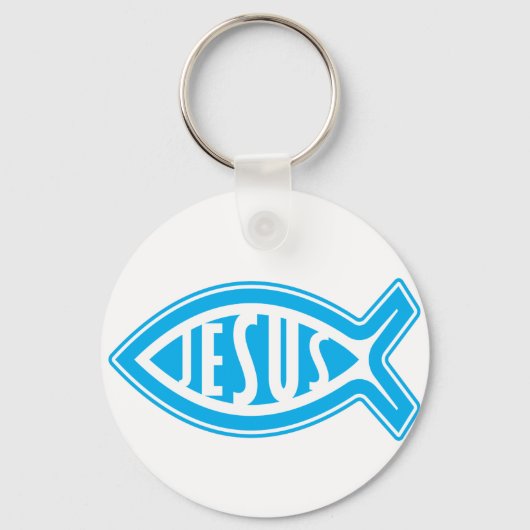 Jezus-vis Sleutelhanger (Voorkant)