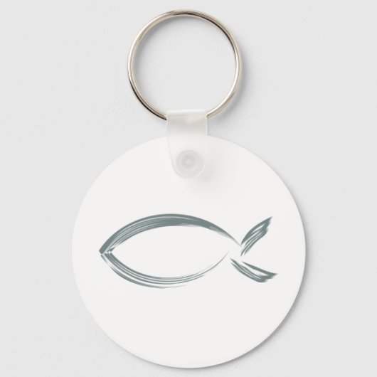Jezus vis sleutelhanger (Voorkant)