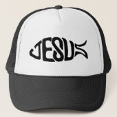 Jezus Vis Trucker Pet (Voorkant)