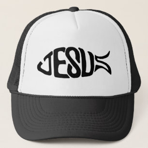 Jezus Vis Trucker Pet