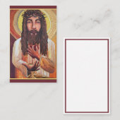 Jezus Visitekaartje (Voorkant / Achterkant)