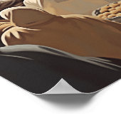 Jezus voedt 5000 Christelijke Geschriften Poster (Hoek)