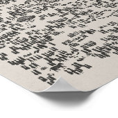 Jezus voedt de 5000 - God zorgt voor Bijbelse muur Poster (Hoek)