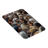 Jezus voedt de veelheid magneet (Rechterzijde)