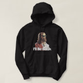 Jezus voedt me alleen een koekje dat mijn hand Chr Hoodie (Design voorkant)