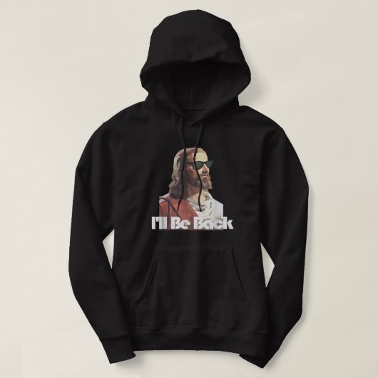 Jezus voedt me alleen een koekje dat mijn hand Chr Hoodie (Design voorkant)