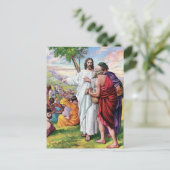 Jezus voedt veel Hongaren Briefkaart (Staand voorkant)