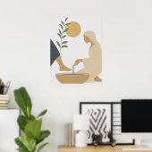 Jezus voeten wassen poster (Thuiskantoor)