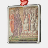 Jezus voor Caiphus Metalen Ornament (Links)
