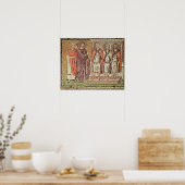 Jezus voor Caiphus Poster (Keuken)