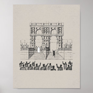Jezus voor Pilatus - Koning van de Joden Bijbelmuu Poster