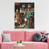 Jezus voor piloot canvas afdruk (Insitu (Woonkamer))