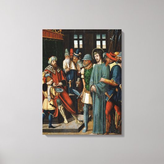 Jezus voor piloot canvas afdruk (Voorkant)