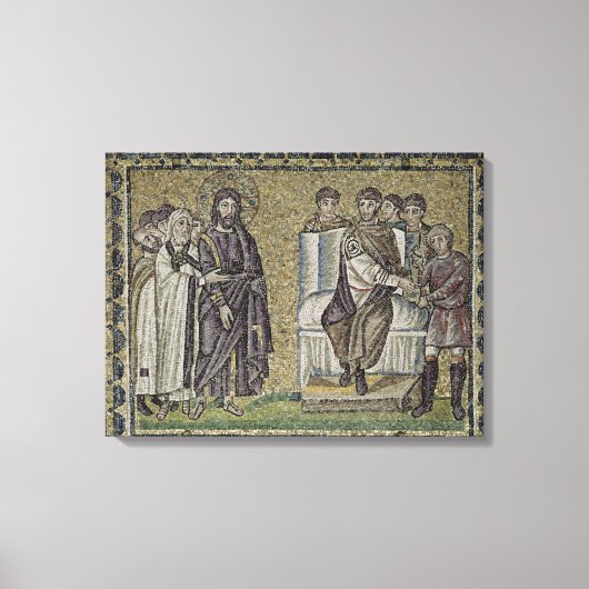 Jezus voor Pontius Pilate Canvas Afdruk (Voorkant)