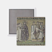 Jezus voor Pontius Pilate Magneet (Voorkant / Achterkant)