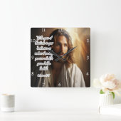 Jezus: Vrede, harten, Kolossenzen Vierkante Klok (Huis)