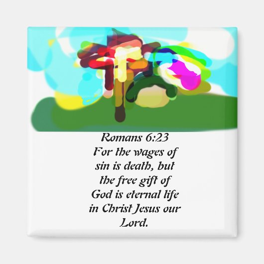 Jezus vriend magneet (Voorkant)