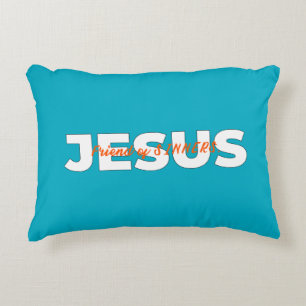 JEZUS. Vriend van de zondaars. Accent Kussen