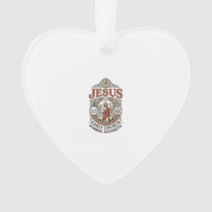 Jezus Vroegkerkelijk Symbool Esthetisch Jezus Vroe Ornament