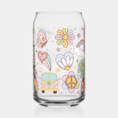 Jezus vult mijn beker blikvorm glas (Achterkant)