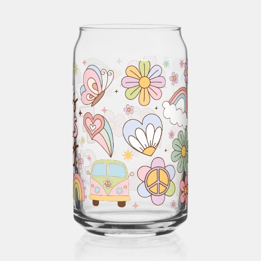 Jezus vult mijn beker blikvorm glas (Achterkant)