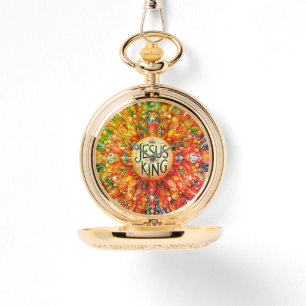 Jezus wacht: geloof op tijd houden horloge