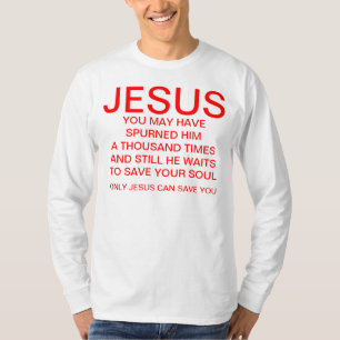 Jezus wacht t-shirt