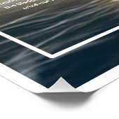 Jezus - Wandelen op Water 2 Perfect Poster (Hoek)