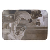 Jezus was de voeten van Zijn discipelen Badmat (Voorkant)